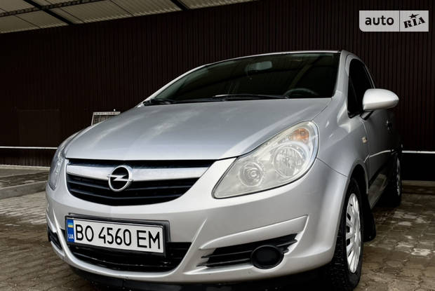 Шины и диски для Opel Corsa 2008, размер колёс на Опел Корса 2008