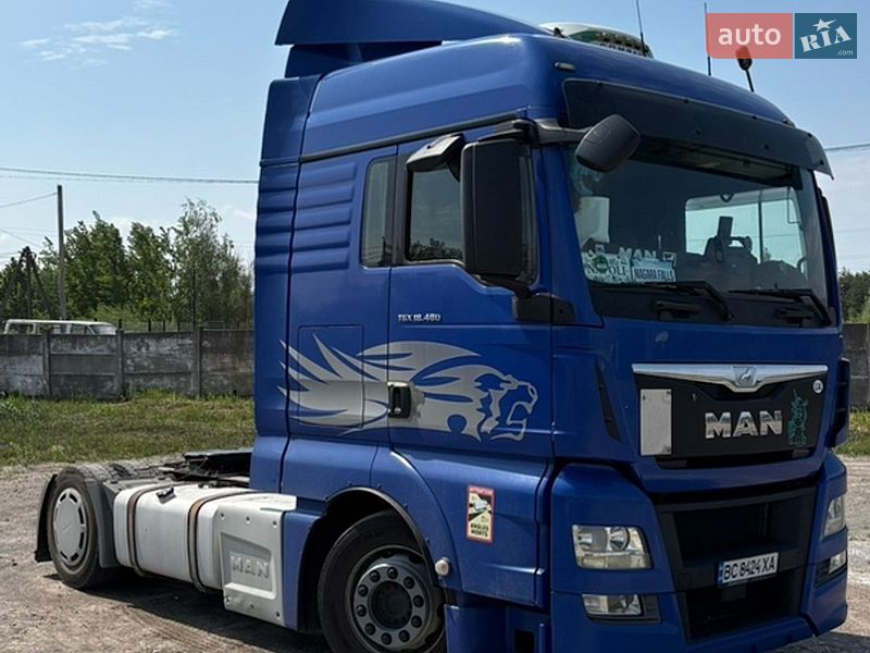 Тягач MAN 18.480 2015 в Шептицькому