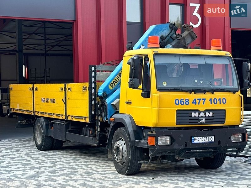 Кран-манипулятор MAN 18 2002 в Львове