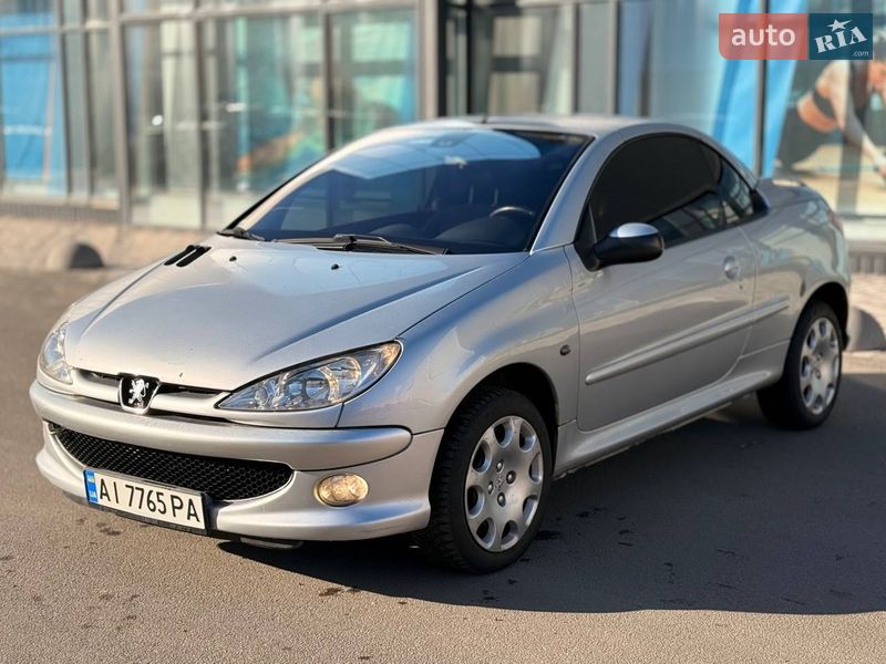 Кабриолет Peugeot 206 2003 в Киеве Кабриолет Peugeot 206 2003 в Киеве