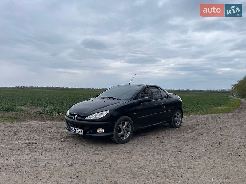 Кабриолет Peugeot 206 2003 в Хмельнике