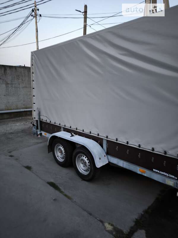 Тентованный борт (штора) - полуприцеп Сантей 2500 2021 в Львове