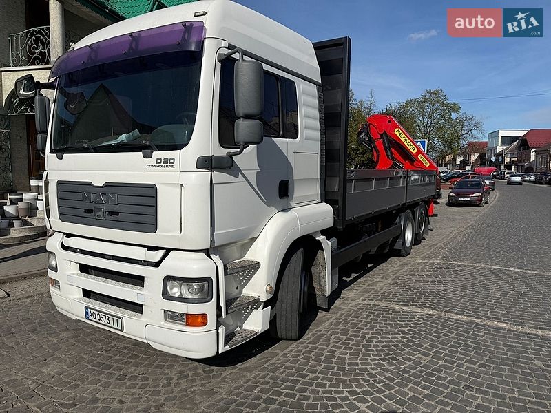 Кран-маніпулятор MAN 26.314 2005 в Тячеві