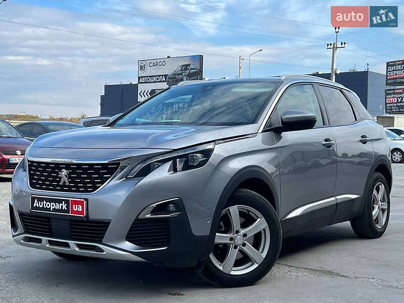 Внедорожник / Кроссовер Peugeot 3008 2017 в Львове