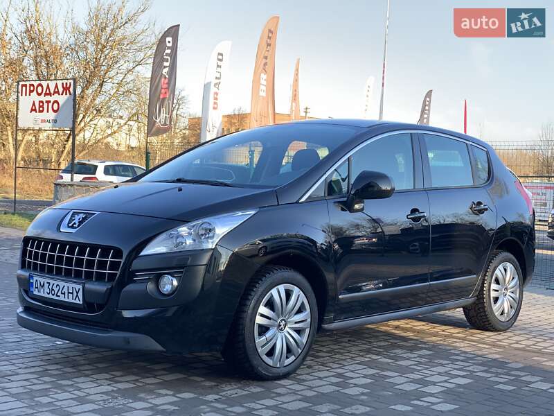 Внедорожник / Кроссовер Peugeot 3008 2009 в Бердичеве