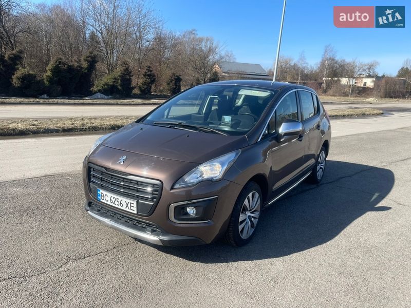 Внедорожник / Кроссовер Peugeot 3008 2014 в Львове