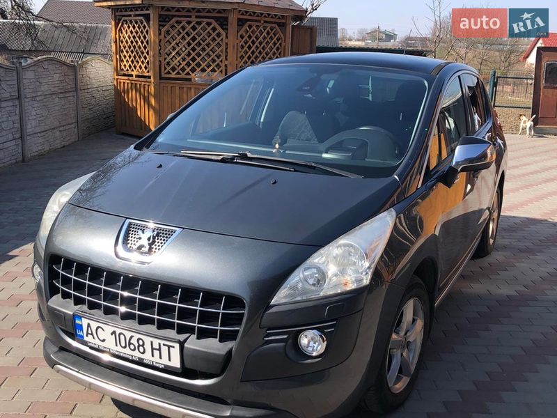 Внедорожник / Кроссовер Peugeot 3008 2010 в Луцке