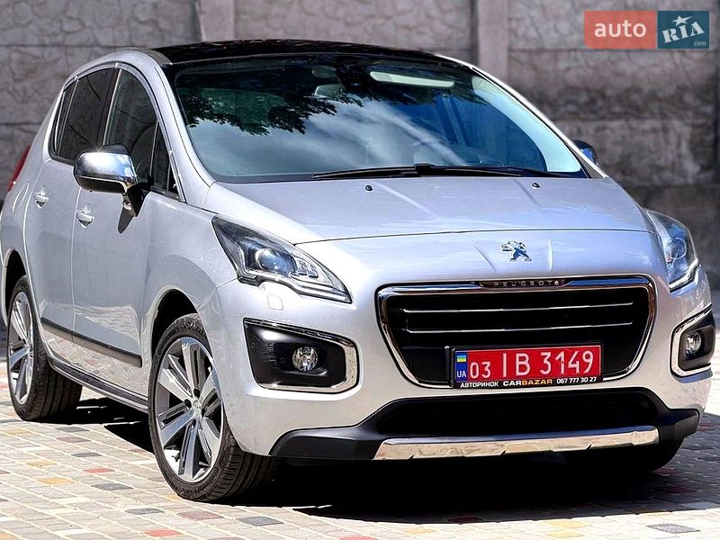 Внедорожник / Кроссовер Peugeot 3008 2014 в Львове Внедорожник / Кроссовер Peugeot 3008 2014 в Львове