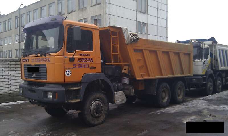 Самоскид MAN 33.350 2001 в Львові Самоскид MAN 33.350 2001 в Львові