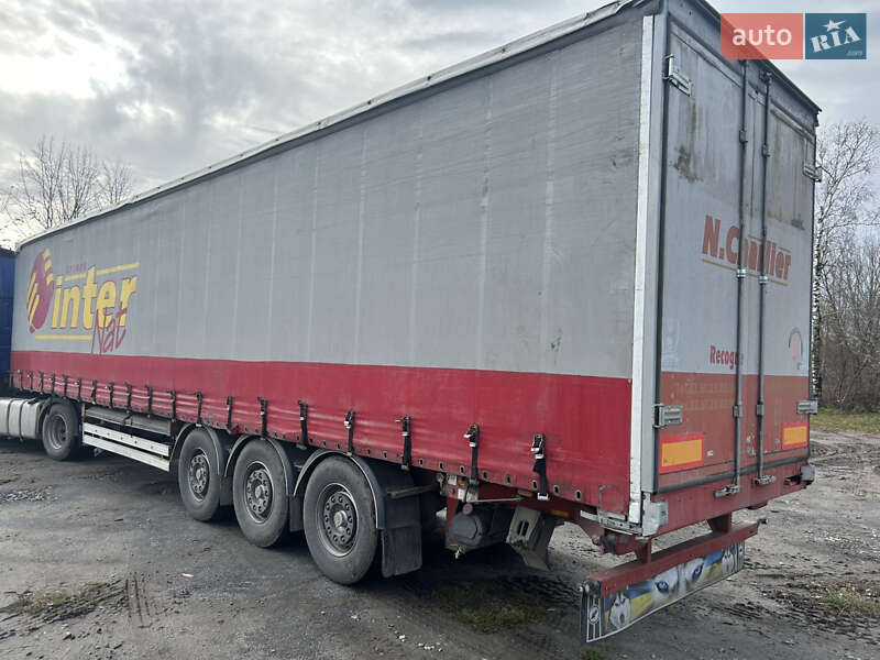 Тентованный борт (штора) - полуприцеп Van Hool 3B0053 2003 в Полонном