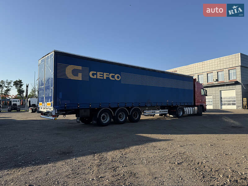 Тентованный борт (штора) - полуприцеп Van Hool 3В0070 2007 в Киеве