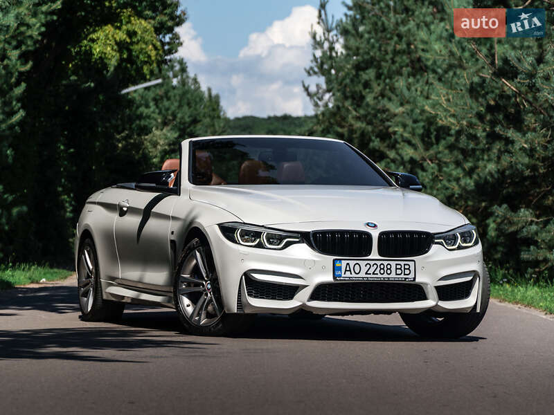 Кабриолет BMW 4 Series 2015 в Ужгороде