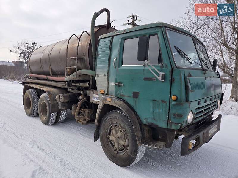Машина  асенізатор (вакуумна) КамАЗ 5320 1984 в Львові