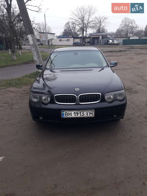 Седан BMW 7 Series 2002 в Одессе