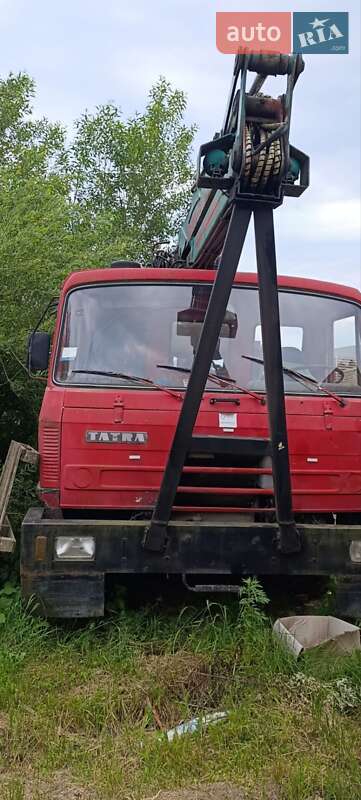 Кран-маніпулятор Tatra 815 1989 в Чернівцях Кран-маніпулятор Tatra 815 1989 в Чернівцях