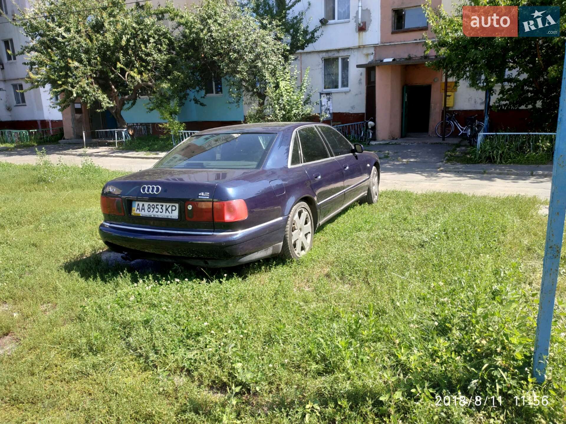 Audi A8 1999 VIN WAUZZZ4DZXN002758 фото оголошення 3 з 12