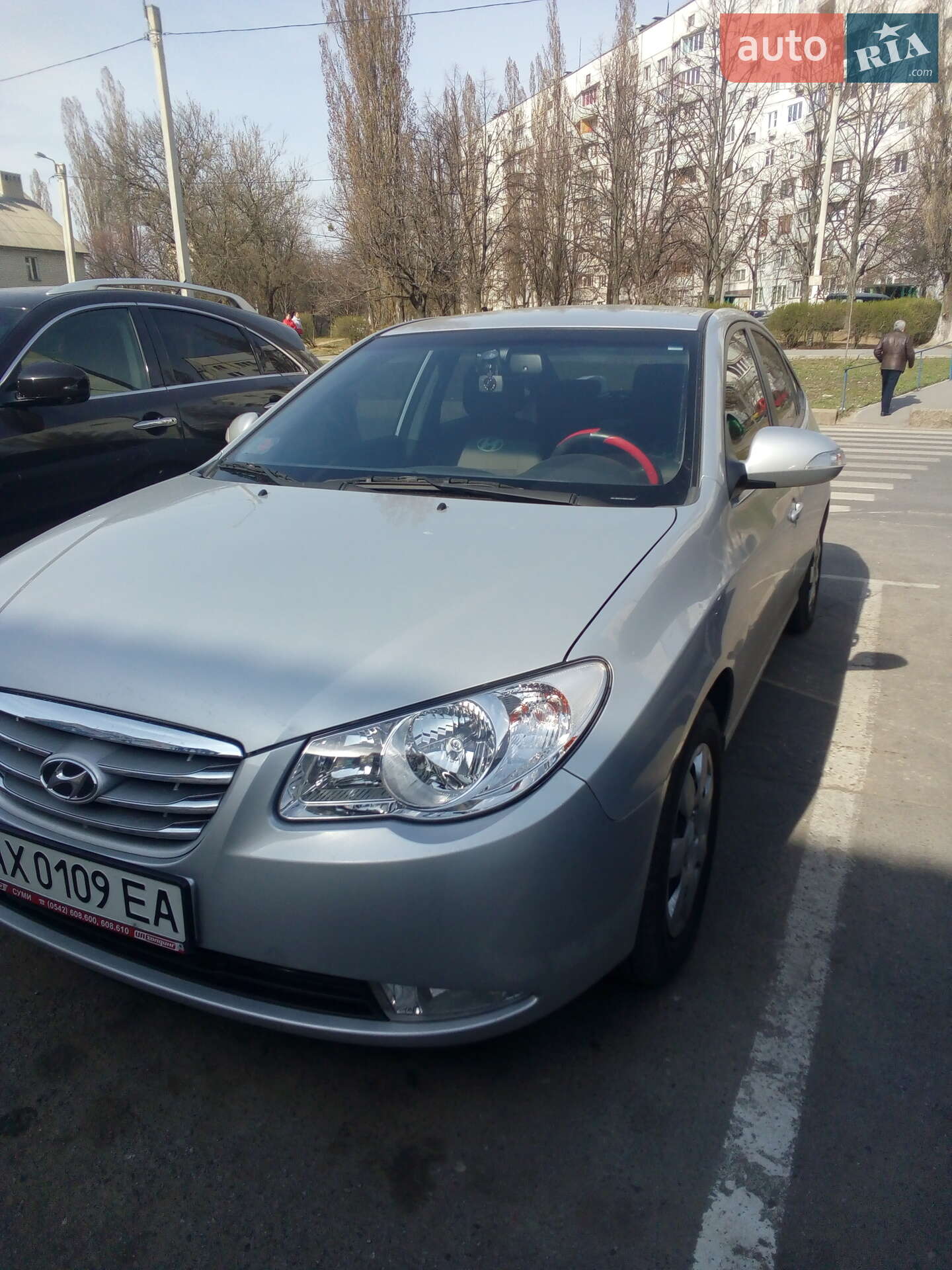 Hyundai Elantra 2011 VIN KMHDU41BABU228617 фото оголошення 2 з 10
