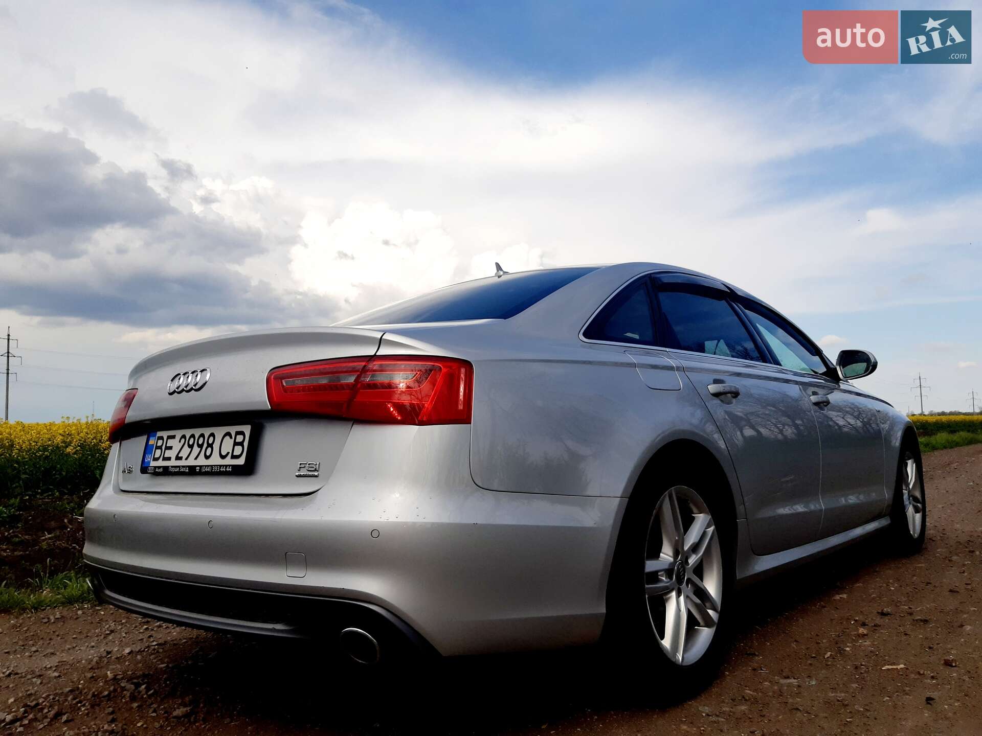 Audi A6 2012 VIN WAUZZZ4G7DN044026 фото оголошення 3 з 17