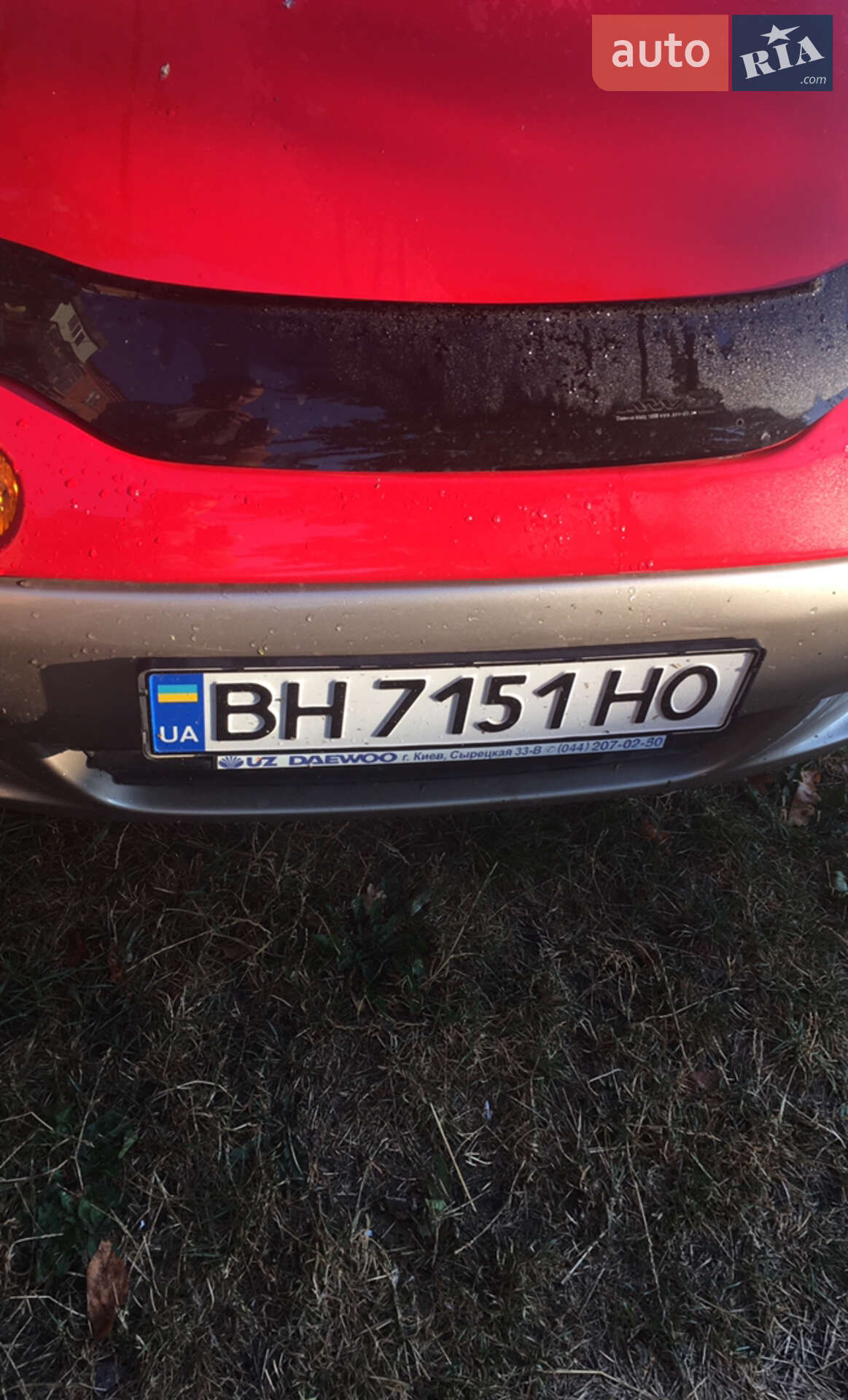 Daewoo Matiz 2011 VIN XWB4B11CDBA538383 фото оголошення 3 з 4