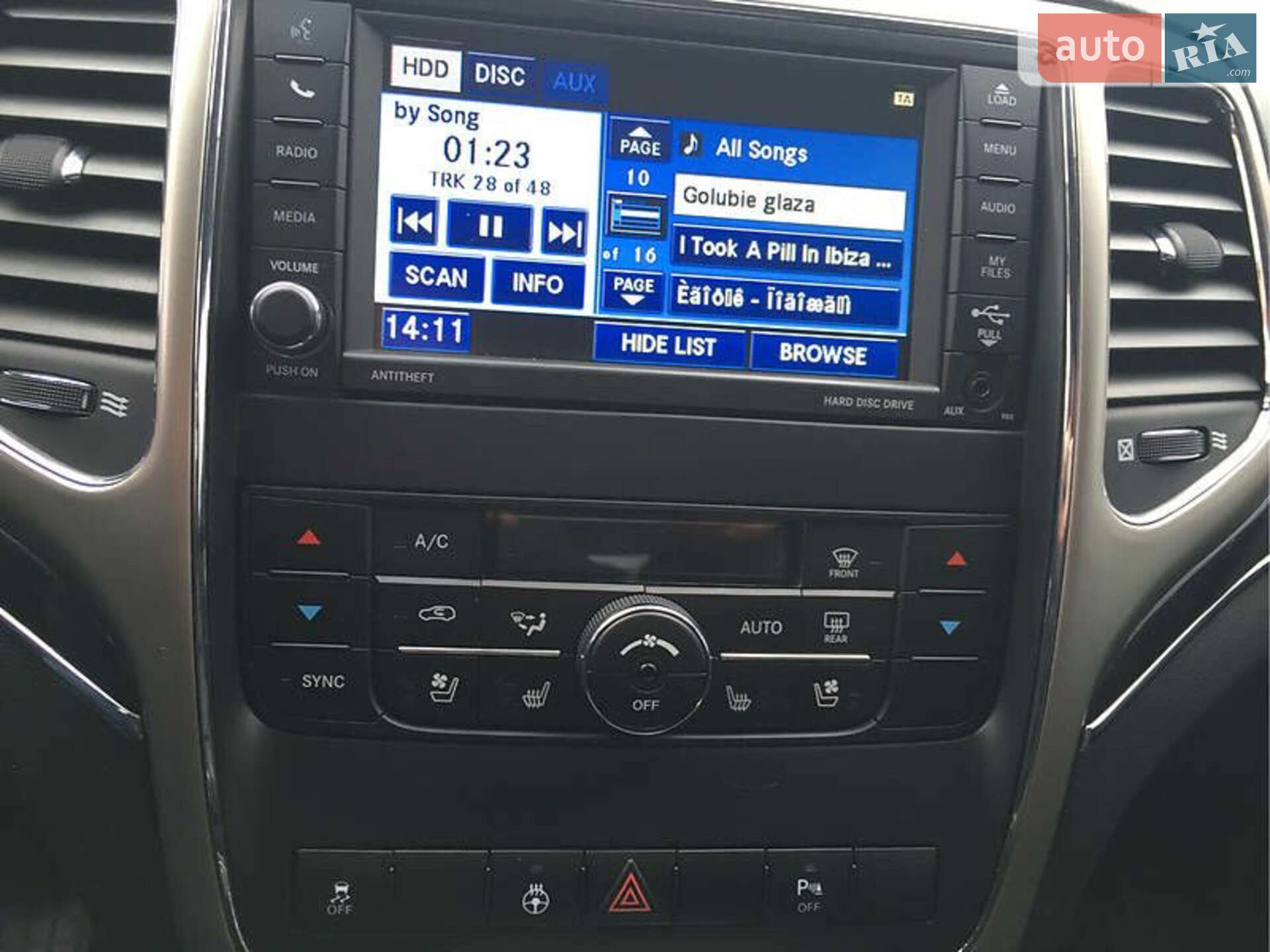 Jeep Grand Cherokee 2011 VIN 1C4RJFCM5CC100880 фото оголошення 10 з 19
