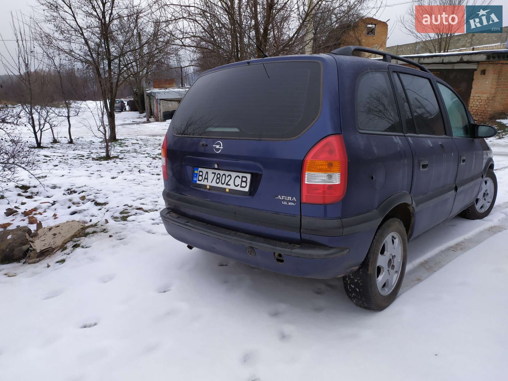 Opel Zafira 1999 VIN W0L0TGF75Y2096012 фото оголошення 4 з 5
