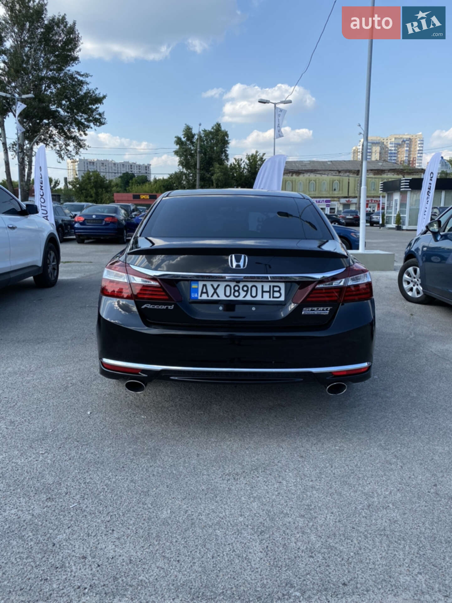 Honda Accord 2016 VIN 1HGCR2F12HA078074 фото оголошення 6 з 12