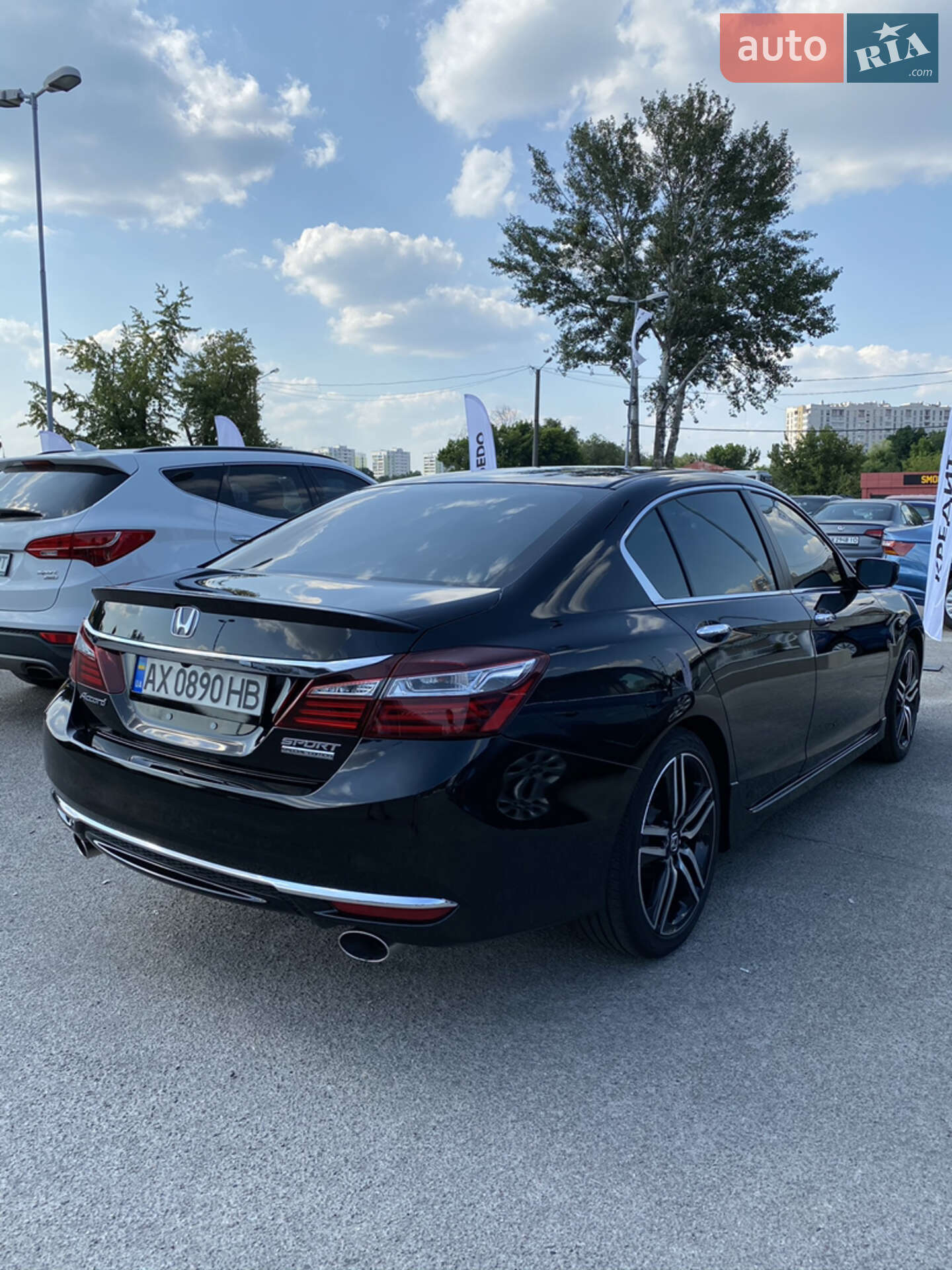 Honda Accord 2016 VIN 1HGCR2F12HA078074 фото оголошення 5 з 12