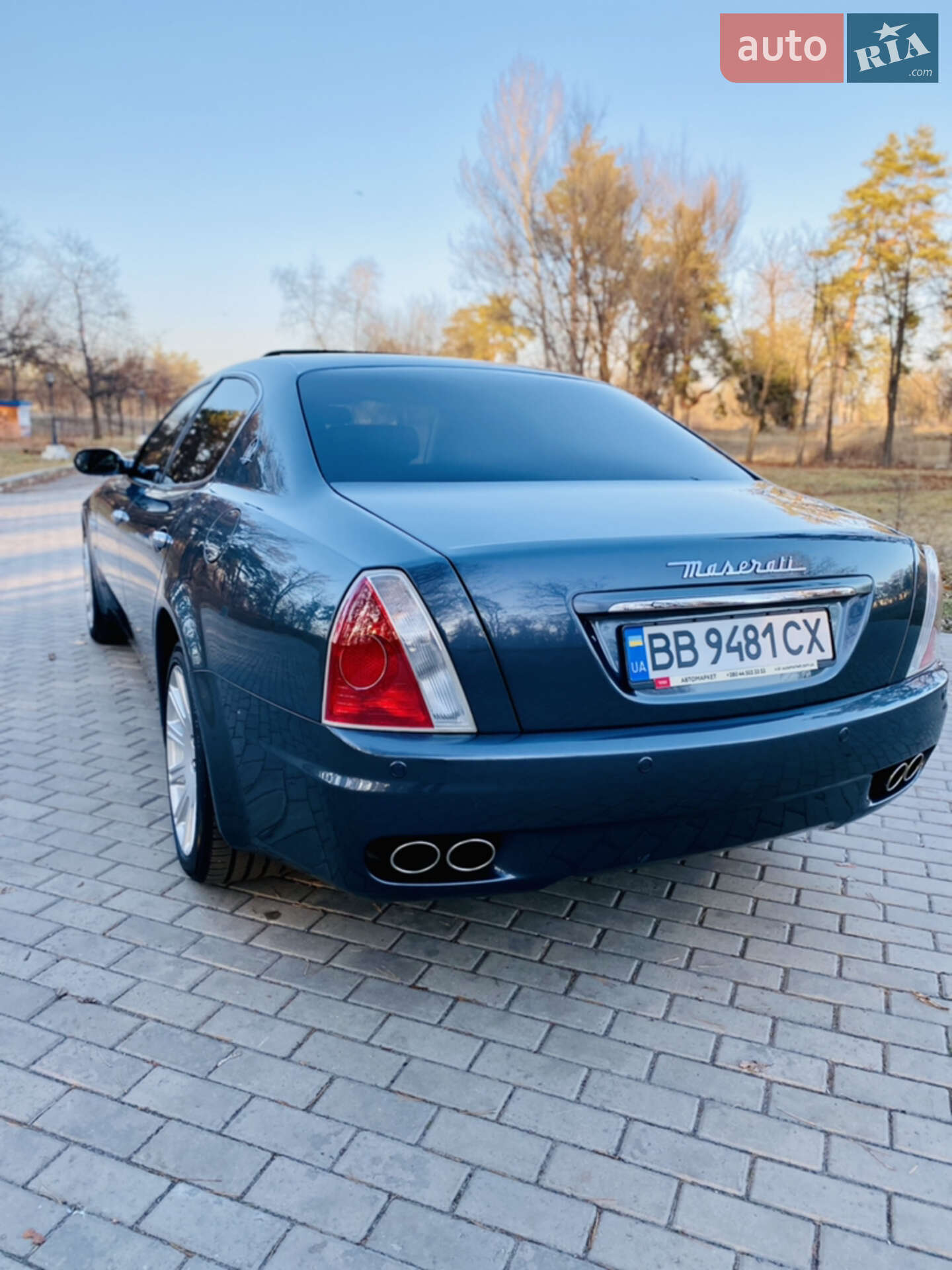 Maserati Quattroporte 2007 VIN ZAMCD39B000024714 фото оголошення 34 з 35