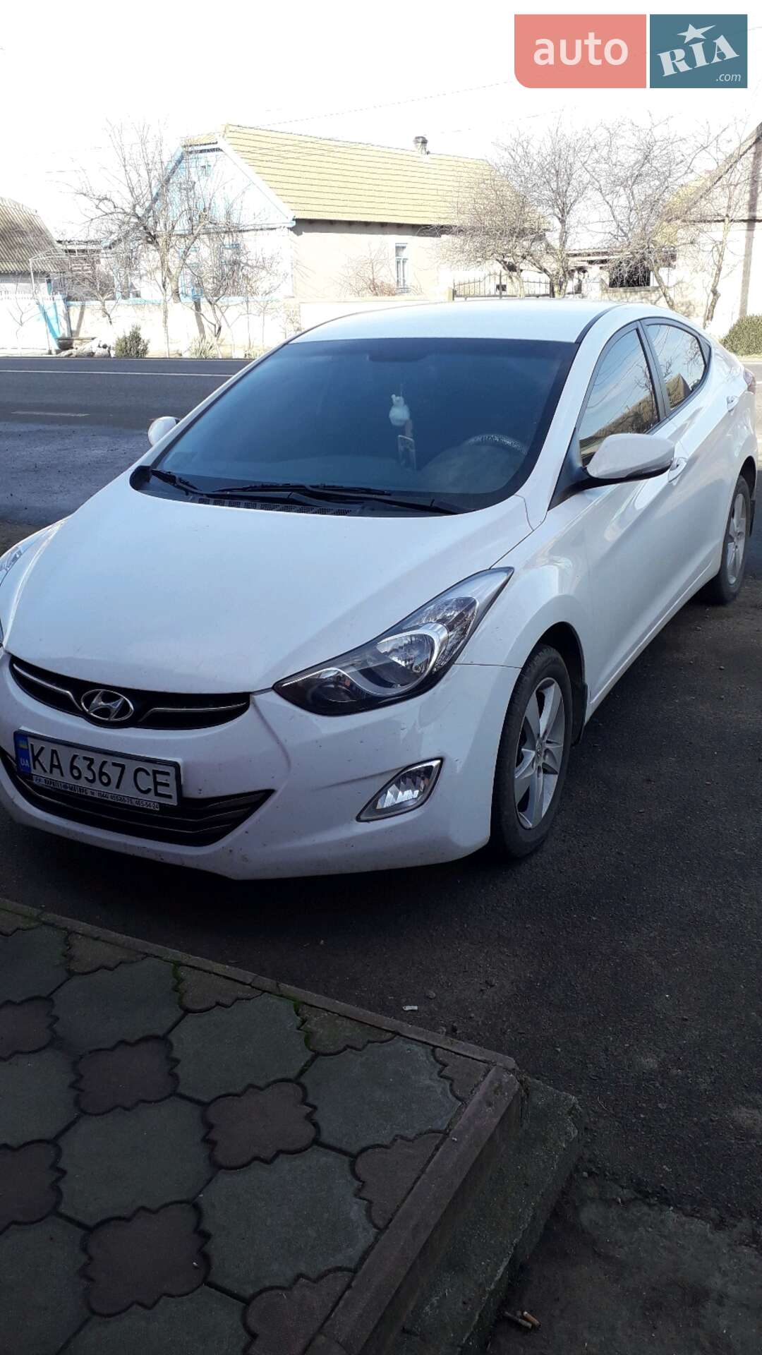 Hyundai Elantra 2013 VIN KMHDH41EBDU767977 фото оголошення 4 з 6