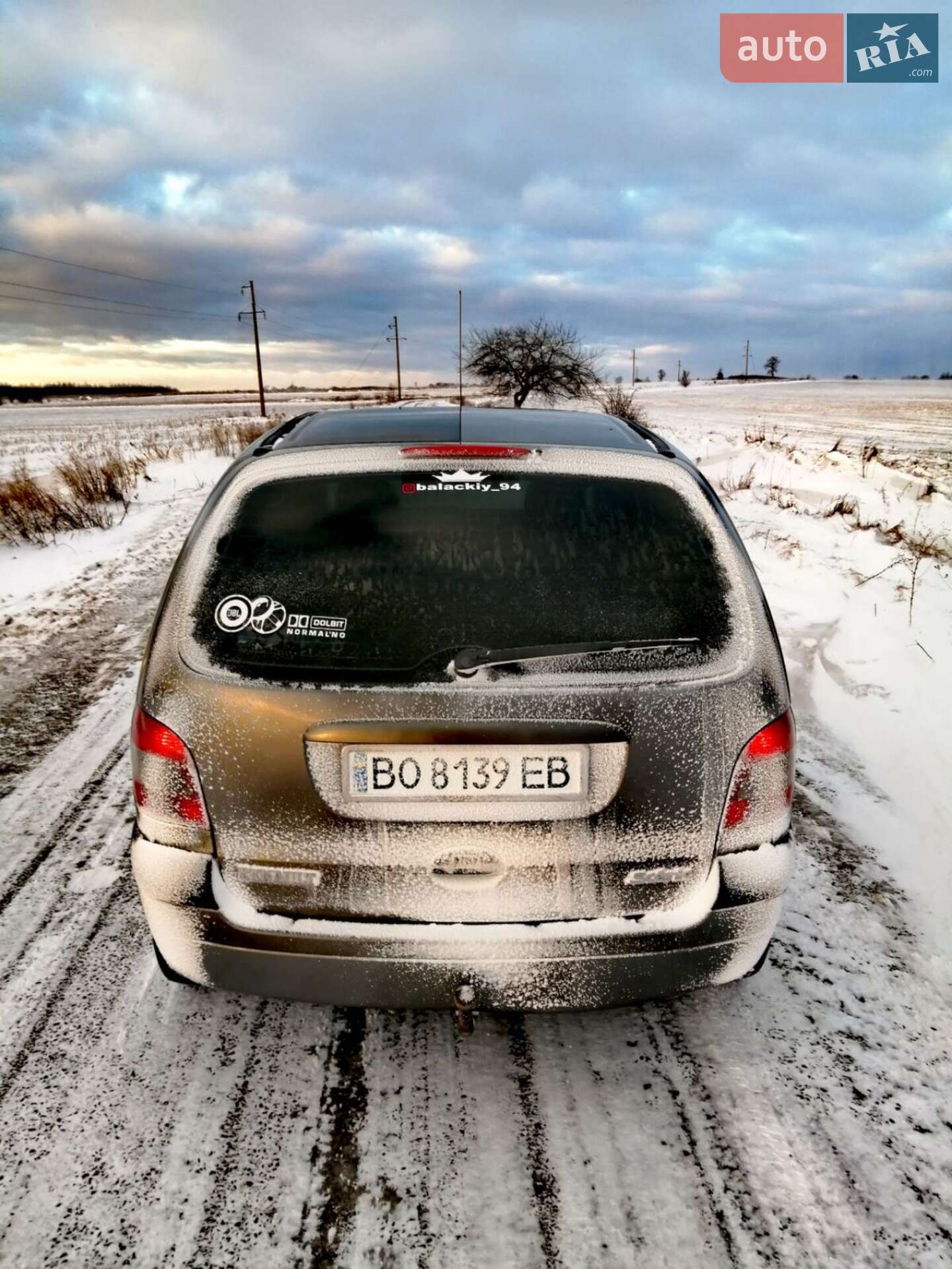 Renault Megane Scenic 2001 VIN VF1JA1U0526015848 фото оголошення 14 з 18