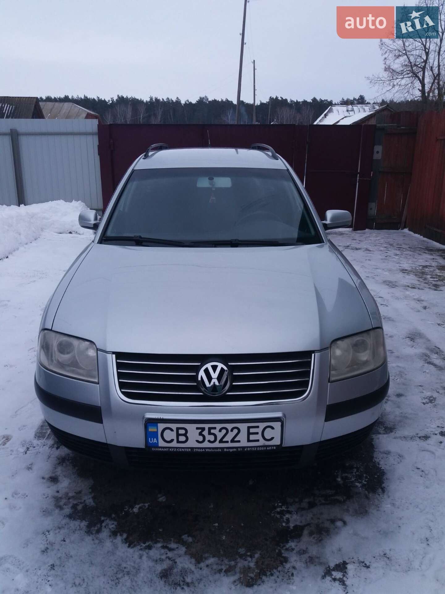 Volkswagen Passat 2003 VIN WVWZZZ3BZ3E412735 фото оголошення 2 з 11