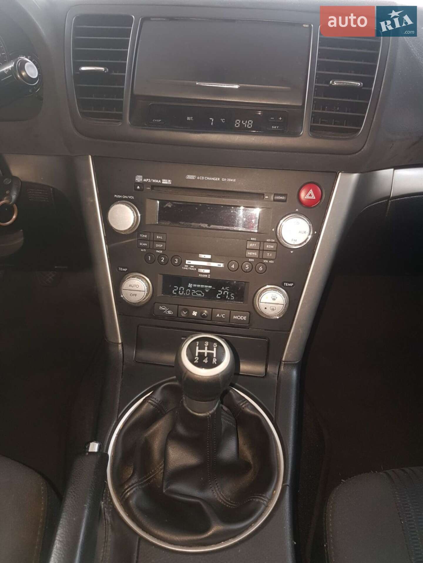 Subaru Legacy 2008 VIN JF1BPDLY38G107897 фото оголошення 12 з 21