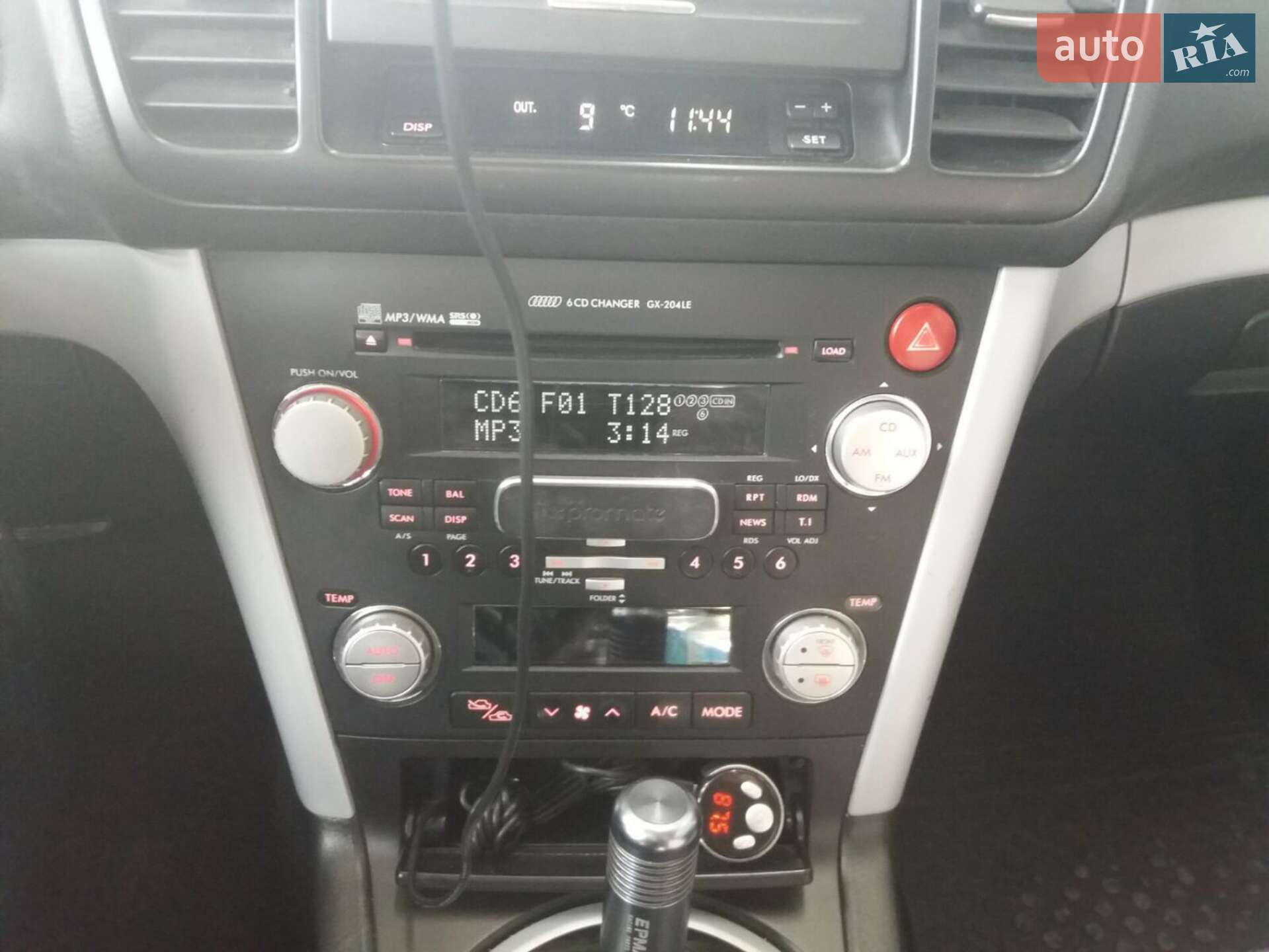 Subaru Legacy 2008 VIN JF1BL5LS58G045876 фото оголошення 4 з 22