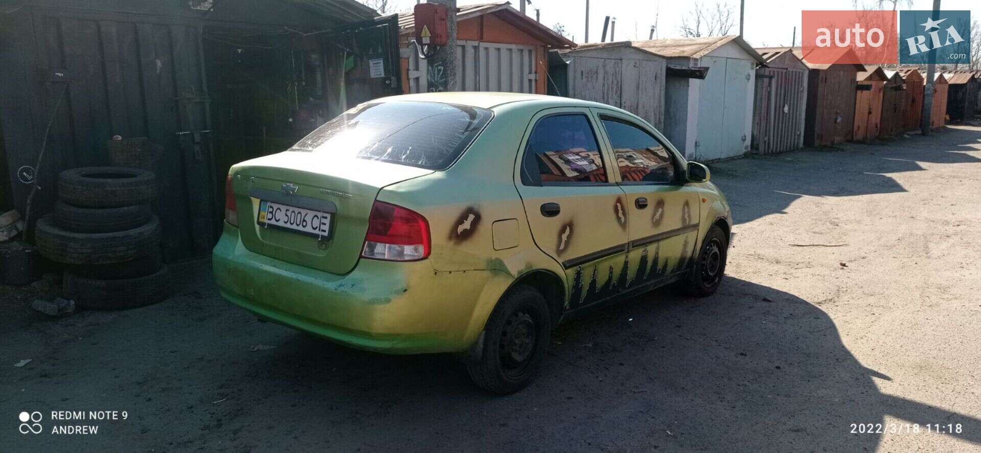 Chevrolet Aveo 2004 VIN KLASF69YE4B184485 фото оголошення 3 з 26