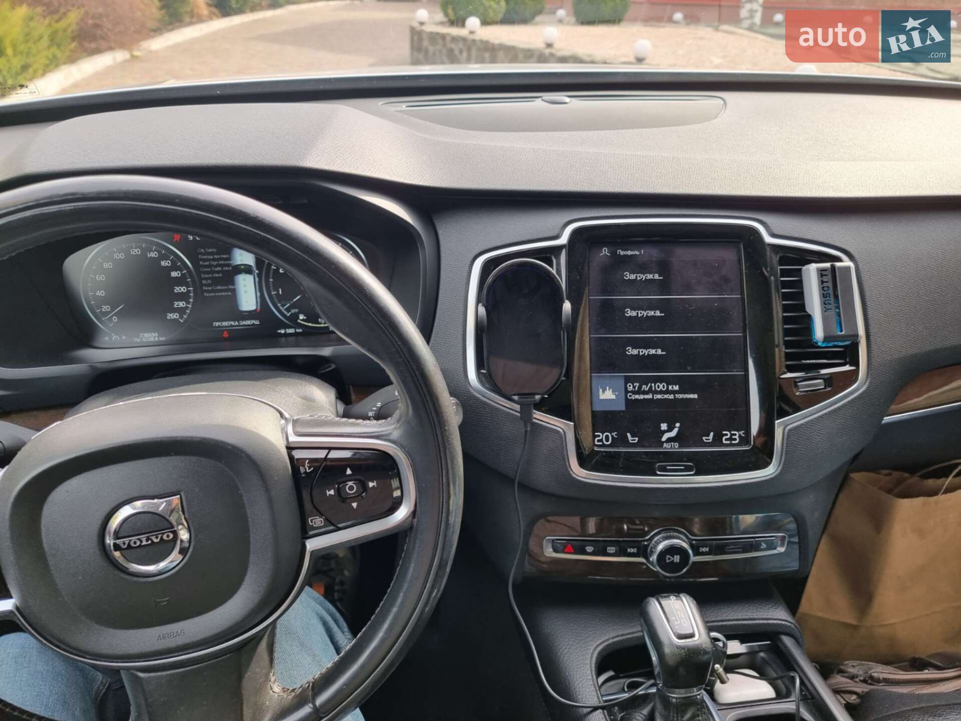 Volvo XC90 2015 VIN YV4A22PK0G1052327 фото оголошення 3 з 27