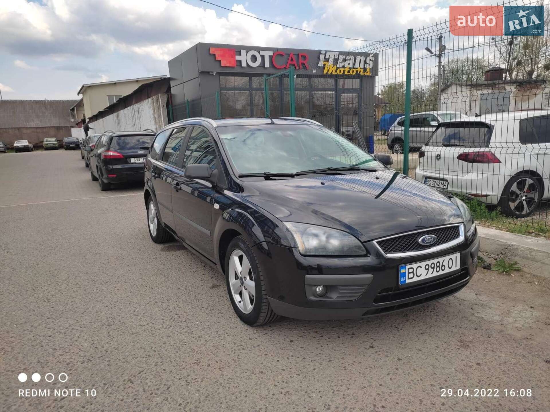 Ford Focus 2005 VIN WF0WXXGCDW5J30106 фото оголошення 2 з 9