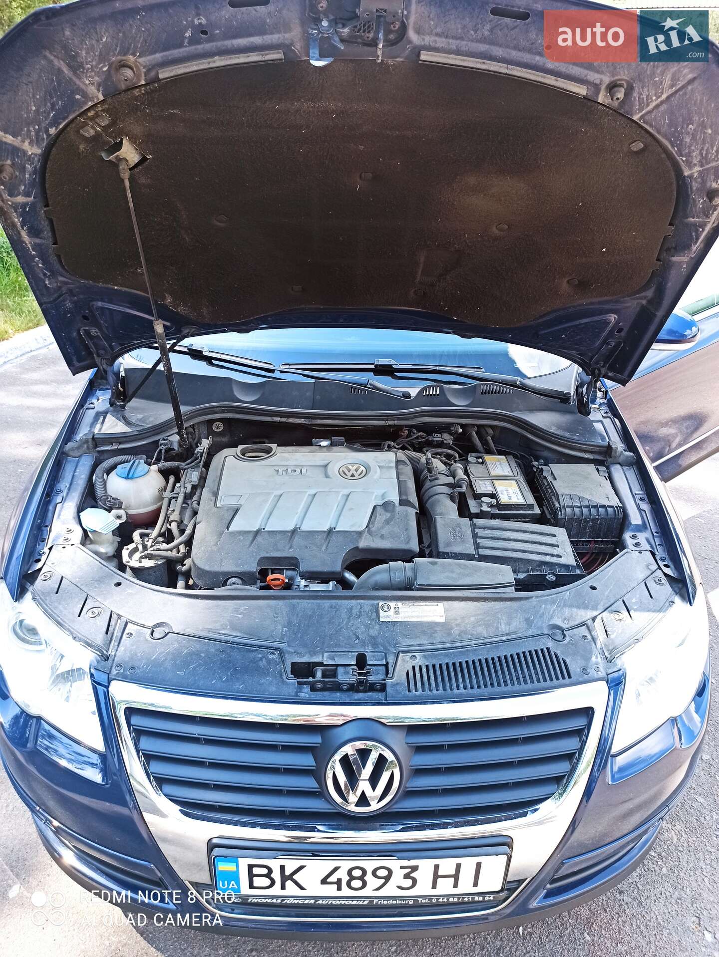 Volkswagen Passat 2009 VIN WVWZZZ3CZ9E137790 фото оголошення 4 з 26