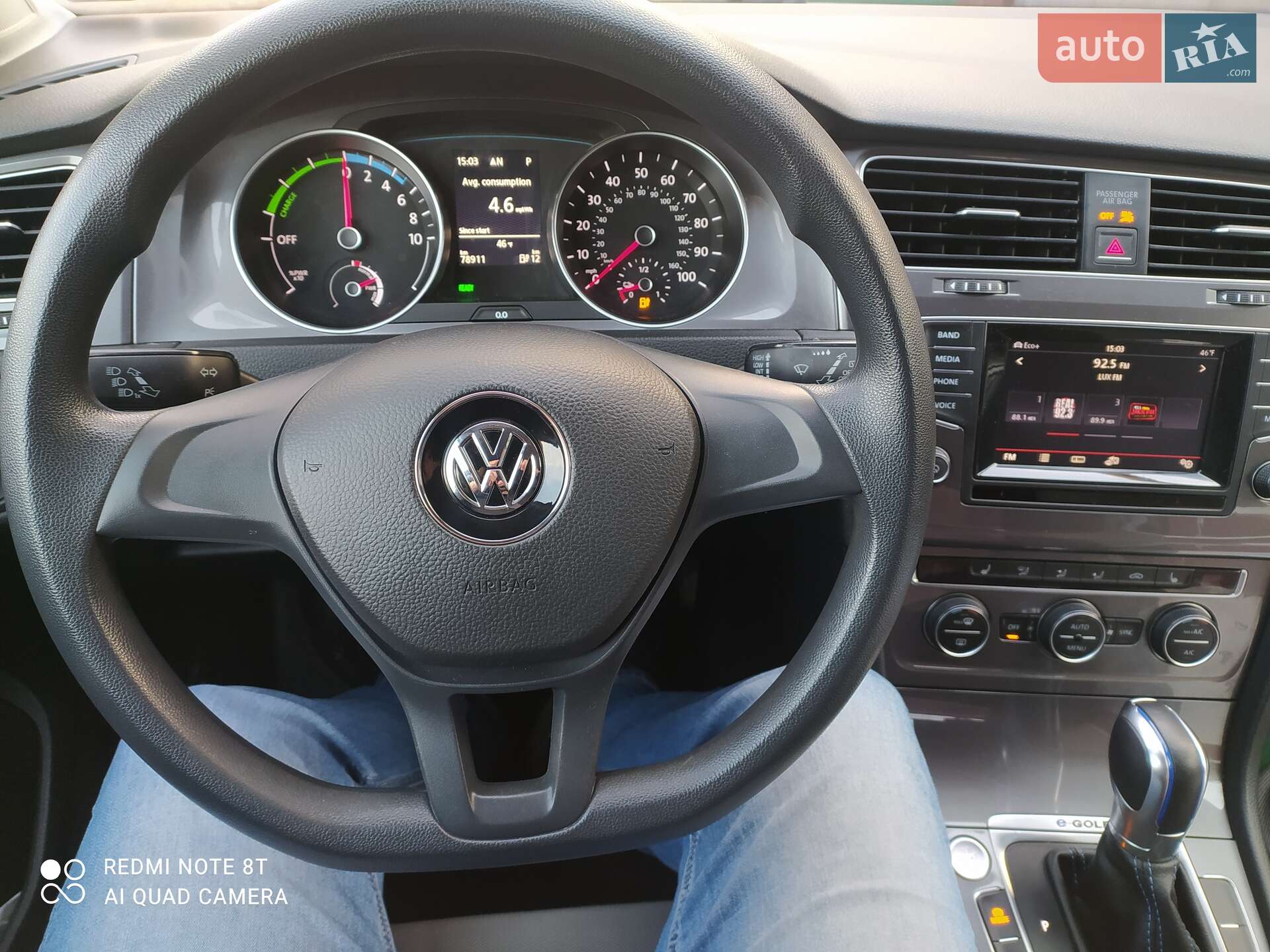 Volkswagen e-Golf 2014 VIN WVWKP7AU4FW905474 фото оголошення 11 з 32