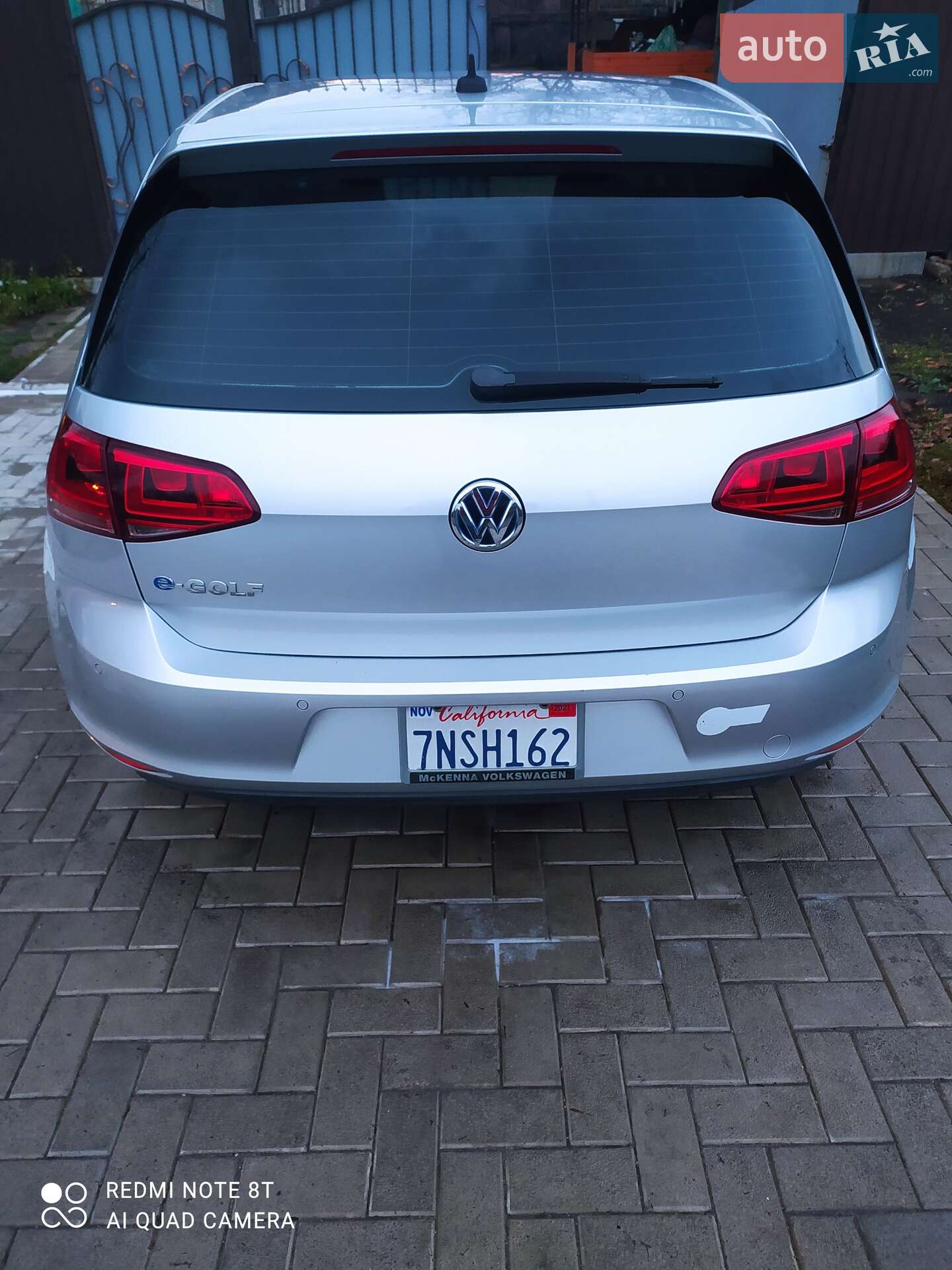 Volkswagen e-Golf 2014 VIN WVWKP7AU4FW905474 фото оголошення 14 з 32