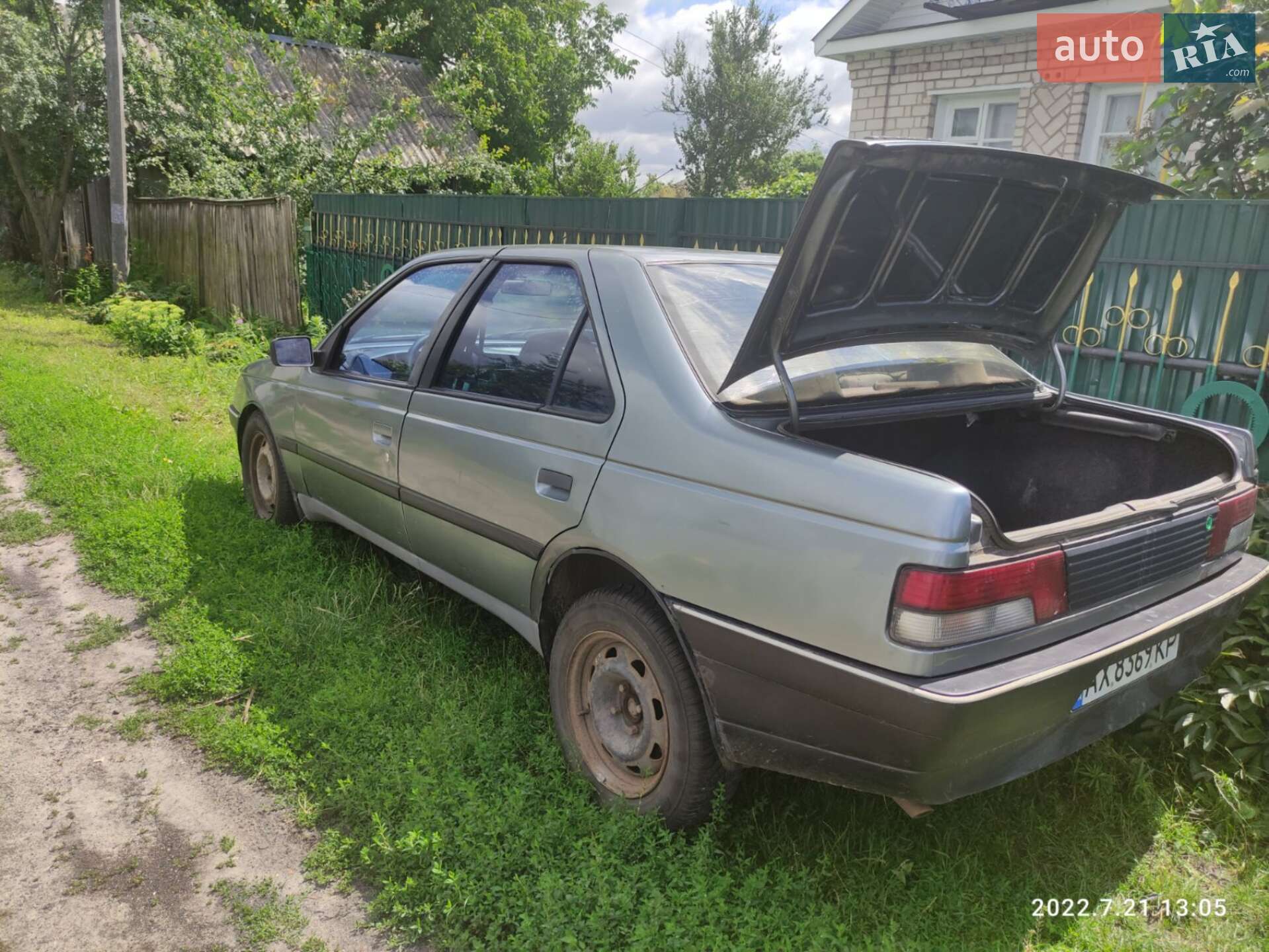 Peugeot 405 1990 VIN VF315BBD270193972 фото оголошення 2 з 7