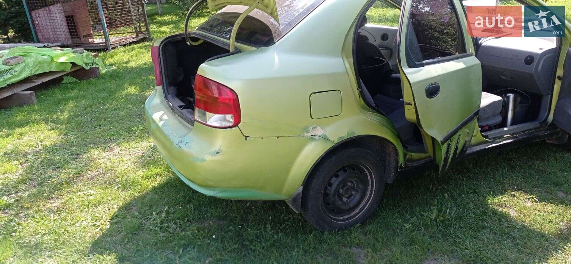 Chevrolet Aveo 2004 VIN KLASF69YE4B184485 фото оголошення 9 з 17