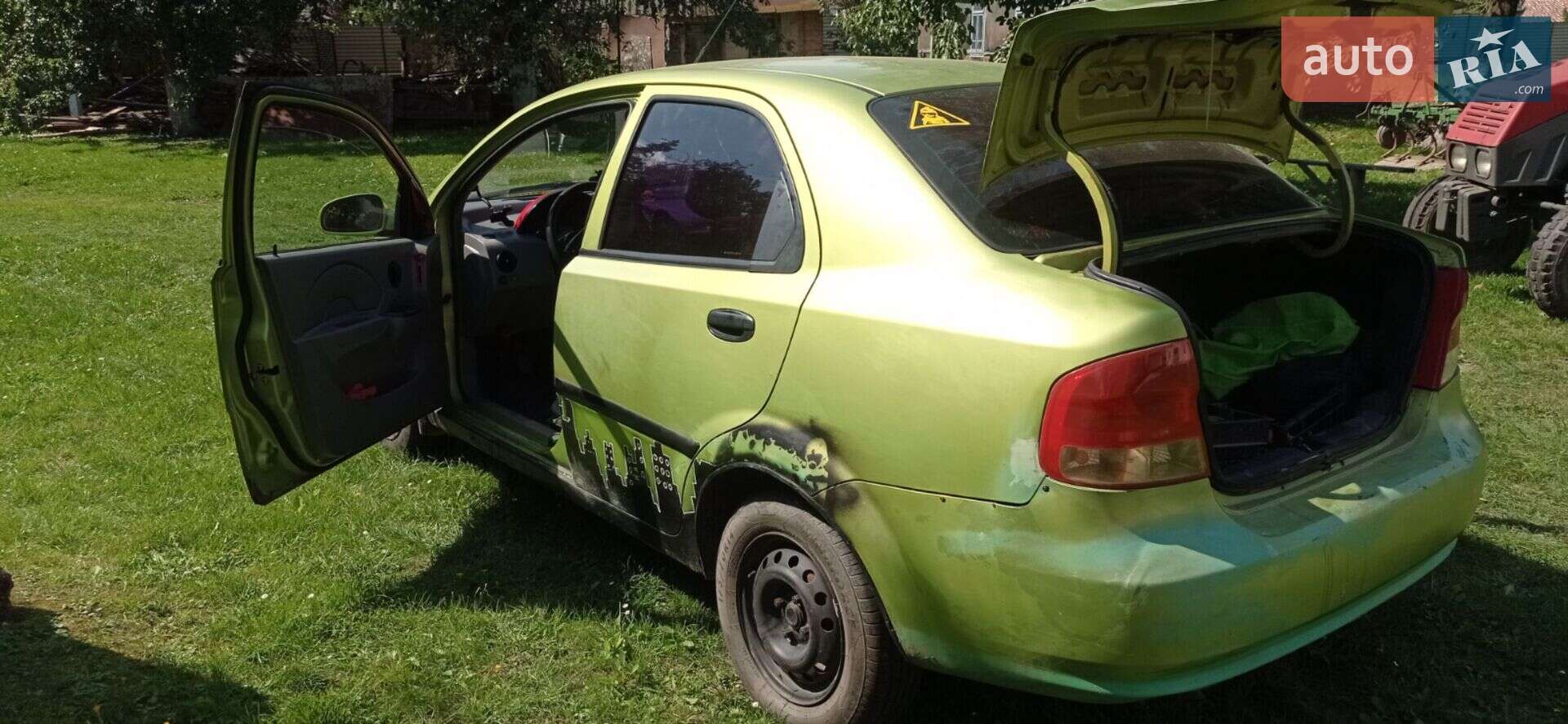 Chevrolet Aveo 2004 VIN KLASF69YE4B184485 фото оголошення 15 з 17