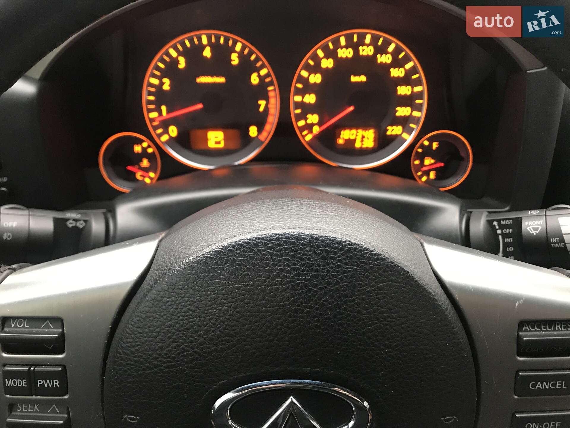 Infiniti FX 35 2008 VIN JN8AS05Y18X017264 фото оголошення 9 з 34