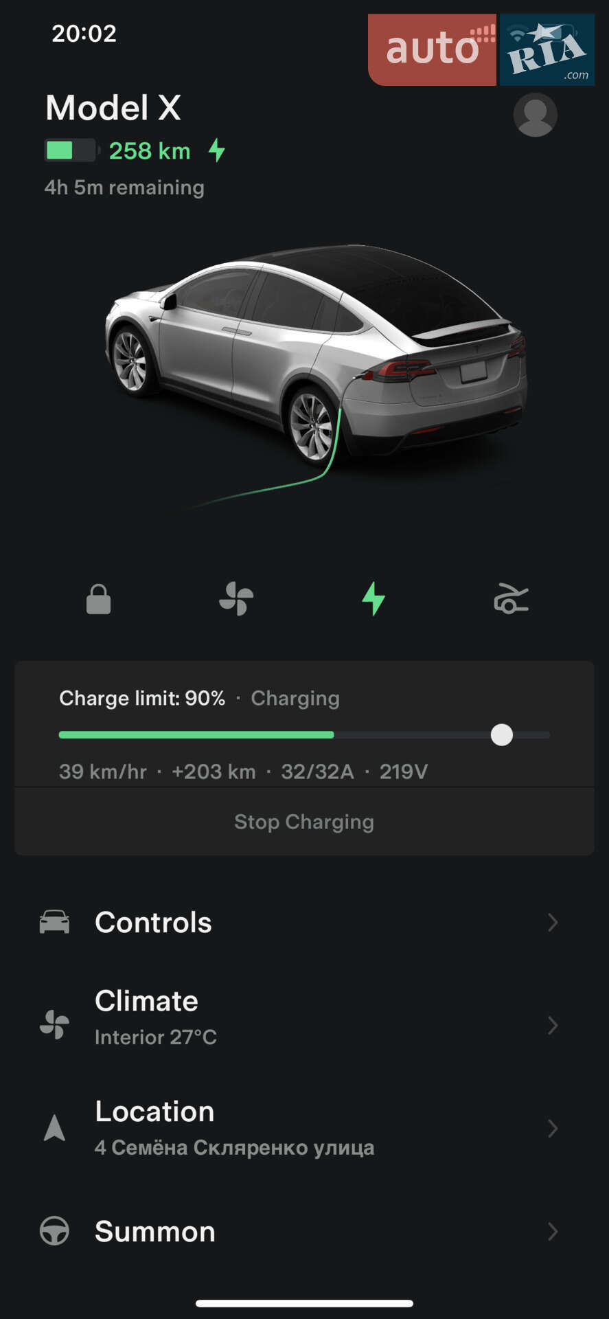 Tesla Model X 2016 VIN 5YJXCBE22GF021410 фото оголошення 31 з 40