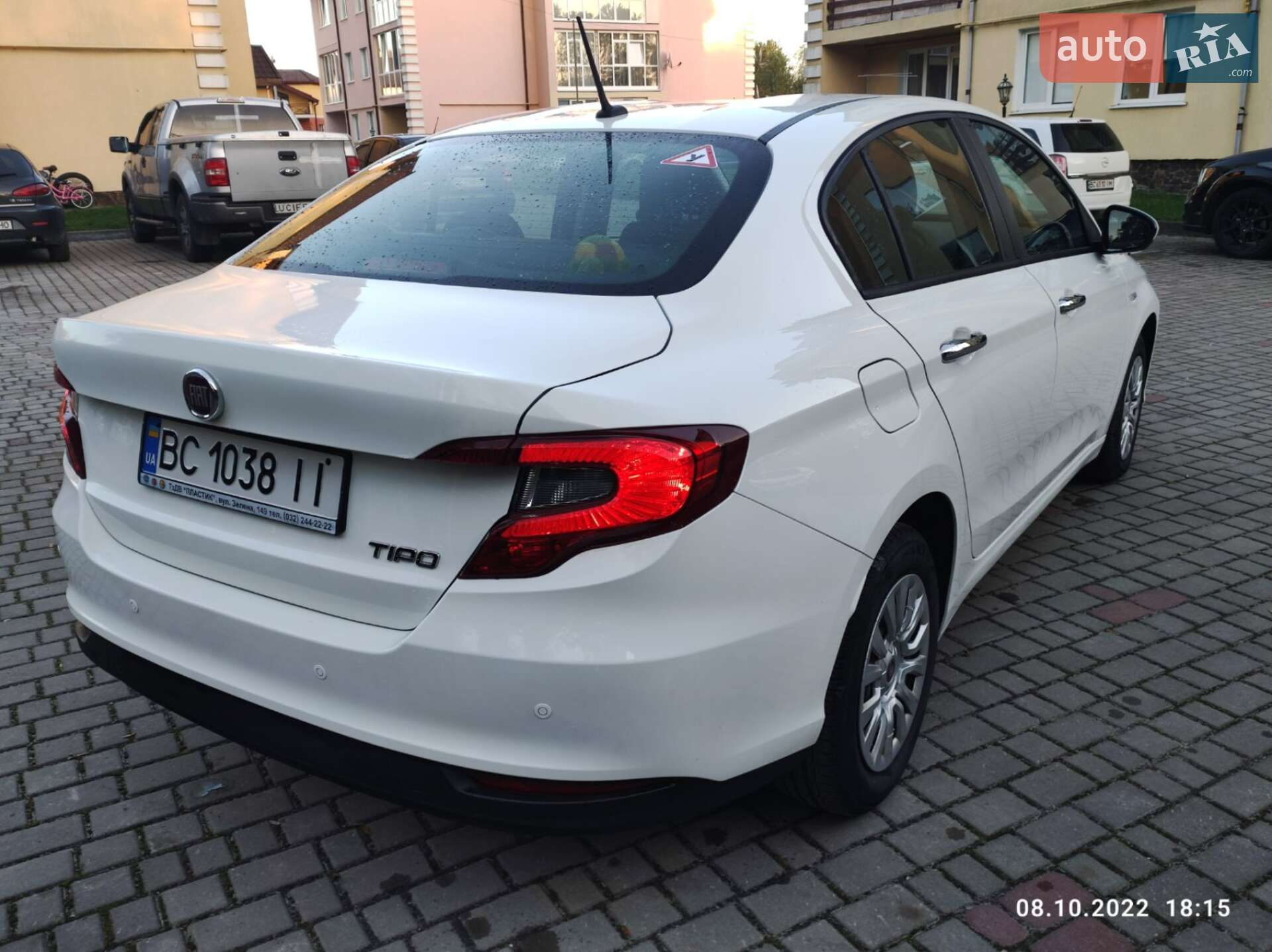 Fiat Tipo 2019 VIN ZFA35600006P15682 фото оголошення 17 з 19