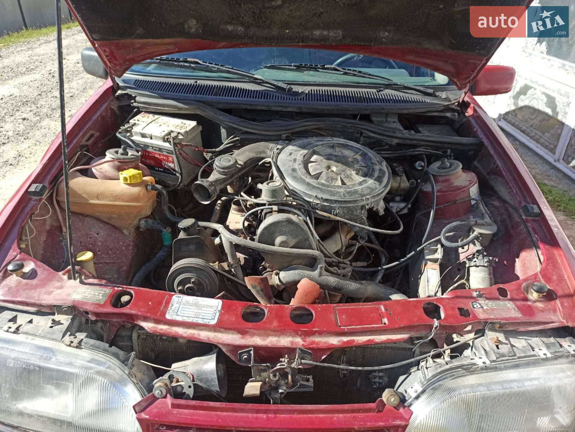 Ford Sierra 1988 VIN WF0FXXGBBFJ036896 фото оголошення 6 з 6