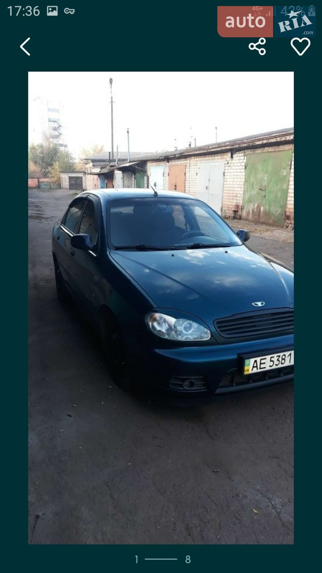 Daewoo Lanos 2004 VIN Y6DYF48YE40032413 фото оголошення 11 з 17