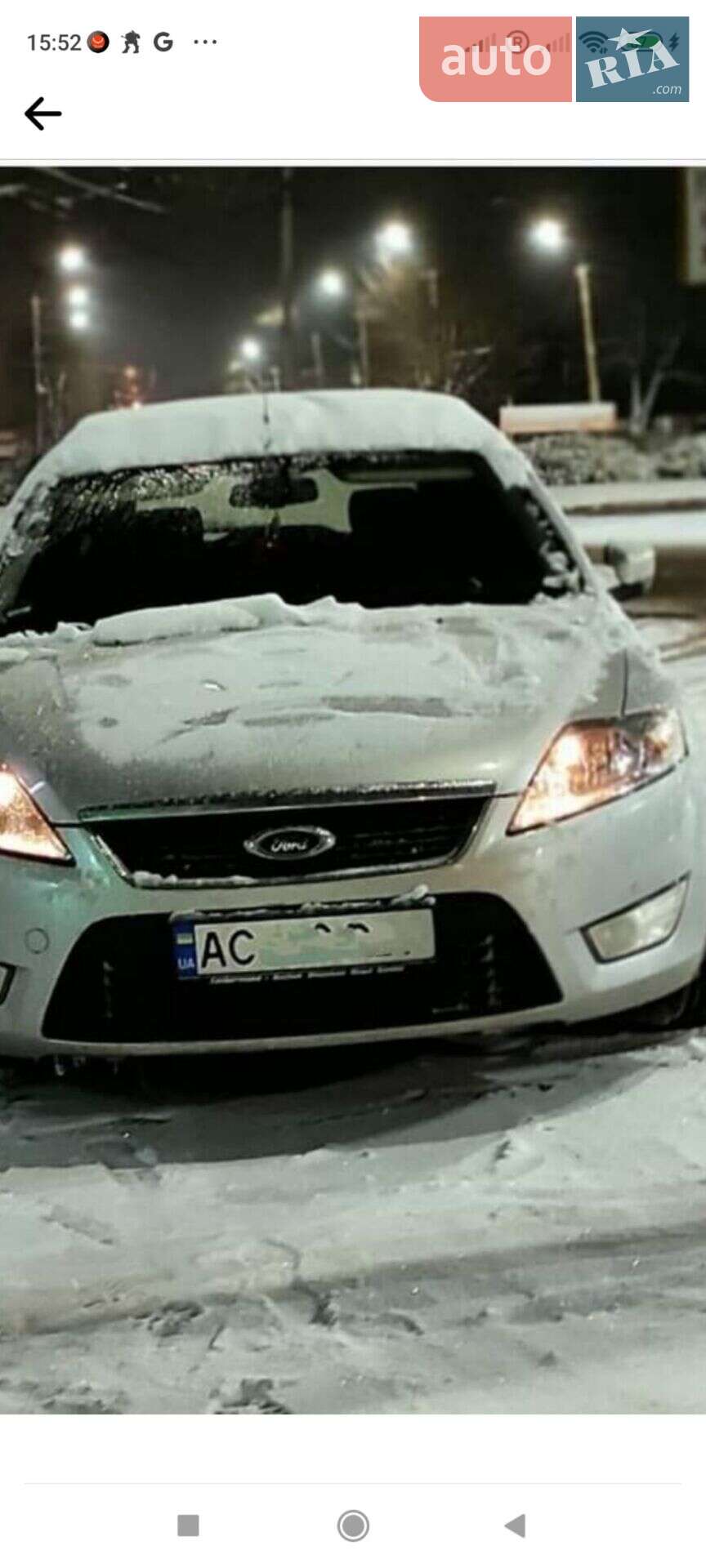 Ford Mondeo 2009 VIN WF0GXXGBBG9R11192 фото оголошення 3 з 17