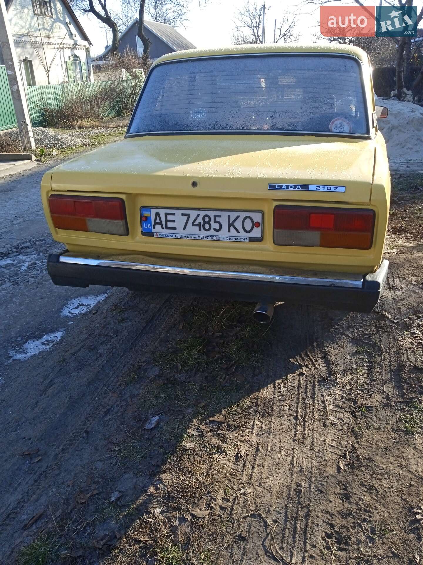 ВАЗ / Lada 2107 1984 VIN XTA210700E0062832 фото оголошення 4 з 7