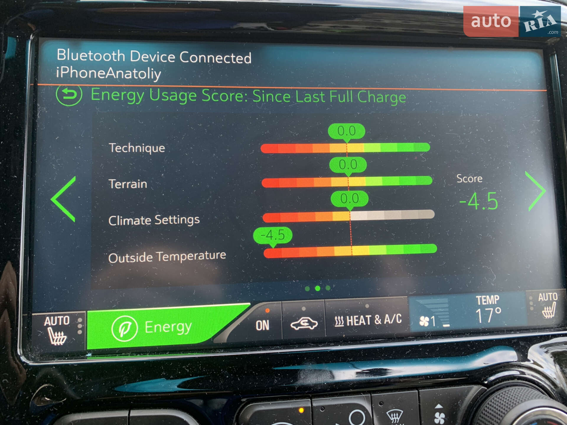 Chevrolet Bolt EV 2017 VIN 1G1FX6S00H4185573 фото оголошення 3 з 11